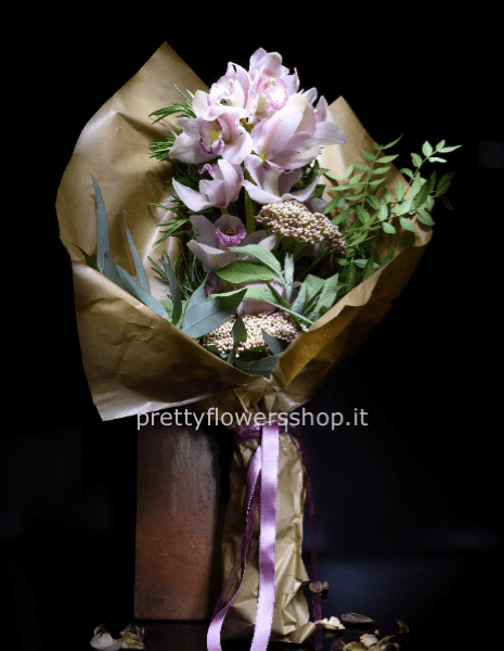 mazzo trancio orchidea